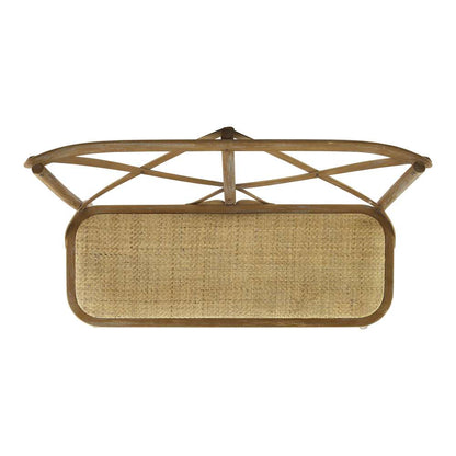 Linon Home Decor - Conelly Bentwood Bench, Brown - BH210GRY01ASU veiw 6