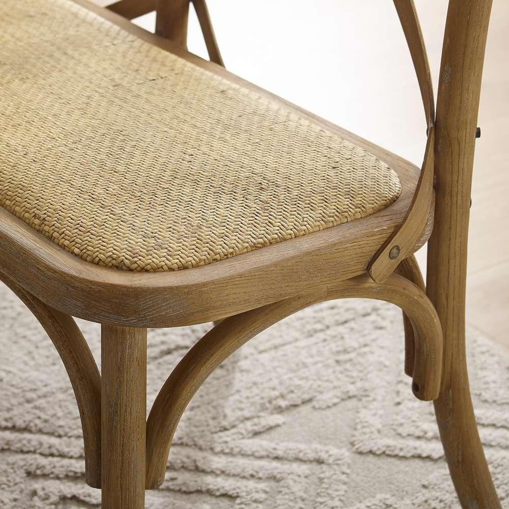 Linon Home Decor - Conelly Bentwood Bench, Brown - BH210GRY01ASU veiw 10