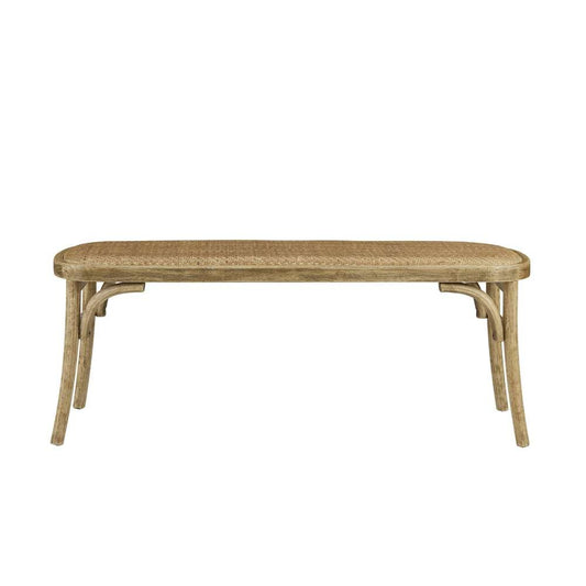 Linon Home Decor - Conelly Bentwood Bench Brown - BH206BRN01U veiw 2