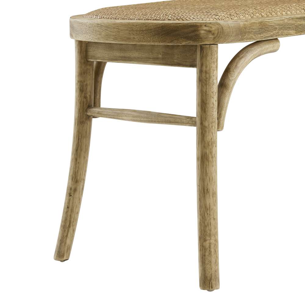 Linon Home Decor - Conelly Bentwood Bench Brown - BH206BRN01U veiw 4