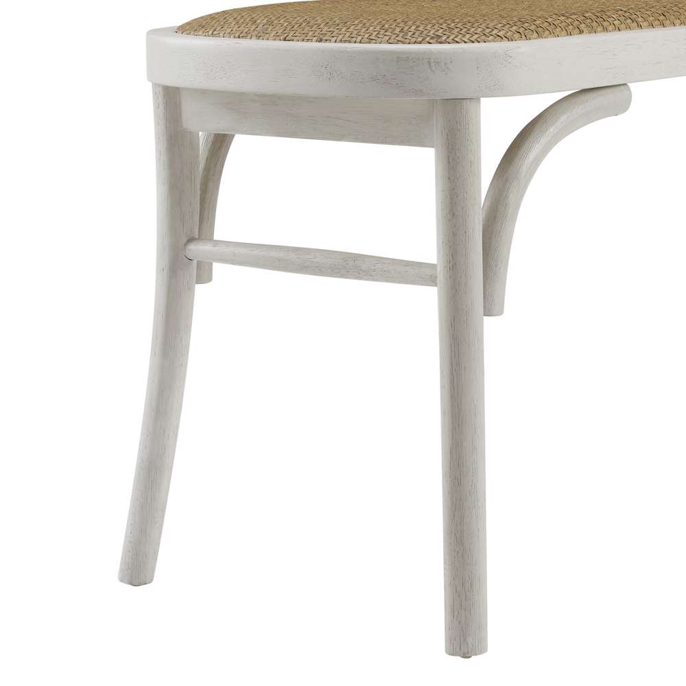 Linon Home Decor - Conelly Bentwood Bench White - BH206WHT01U veiw 4