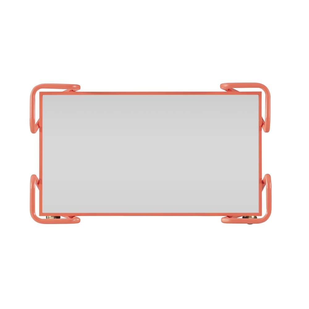 Linon Home Decor - Coral Mid-Century Bar Cart - KI108CORLKD01 veiw 4