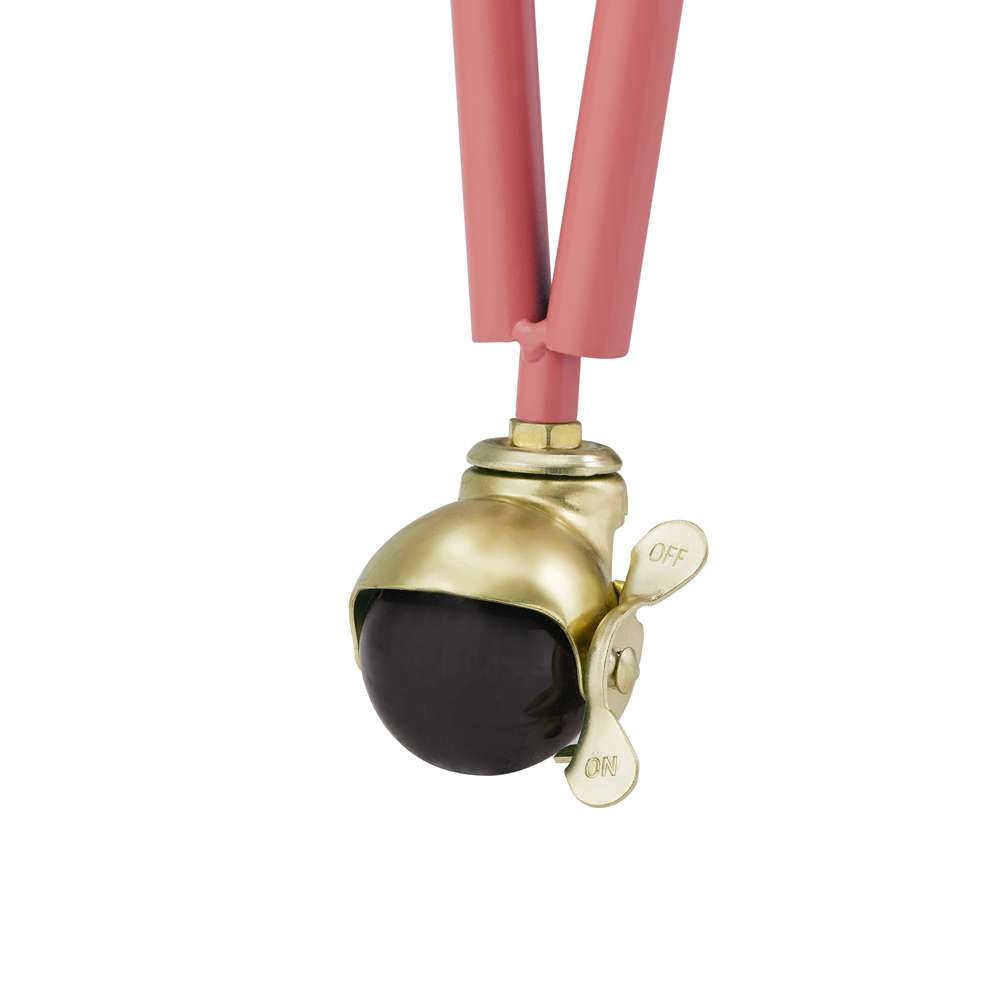 Linon Home Decor - Coral Mid-Century Bar Cart - KI108CORLKD01 veiw 5