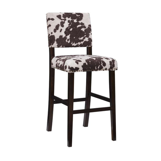 Linon Home Decor - Corey Bar Stool Udder Madness - 14061UDD01U veiw 1
