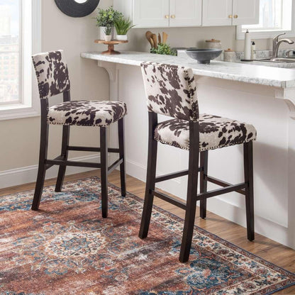 Linon Home Decor - Corey Bar Stool Udder Madness - 14061UDD01U veiw 6