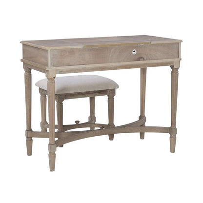 Linon Home Decor - Cyndi Gray Wash Vanity - VS064GRY01U veiw 4