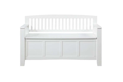 Linon Home Decor - Cynthia Storage Bench White - BH184WHT01 view 5