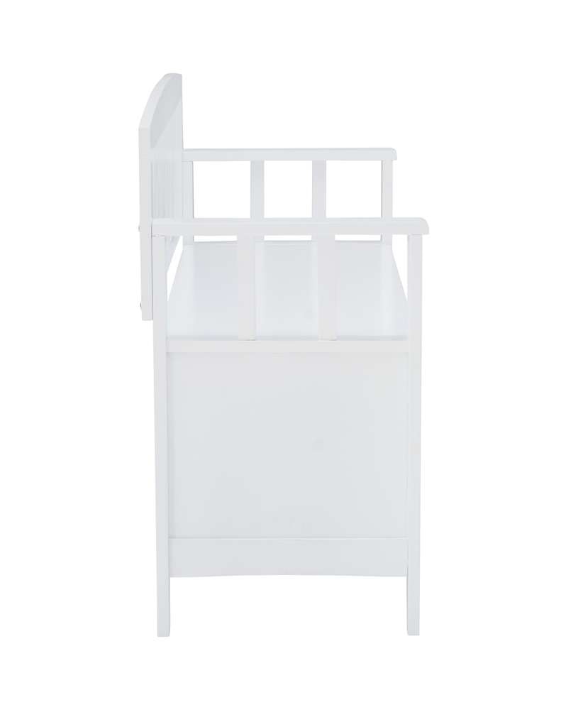 Linon Home Decor - Cynthia Storage Bench White - BH184WHT01 veiw 6