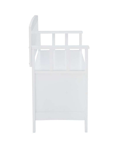 Linon Home Decor - Cynthia Storage Bench White - BH184WHT01 veiw 6