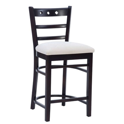 Linon Home Decor - Darby Counter Stool Espresso/Grey (Set of 2) - CS317BRN02ASU veiw 1