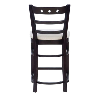 Linon Home Decor - Darby Counter Stool Espresso/Grey (Set of 2) - CS317BRN02ASU veiw 5