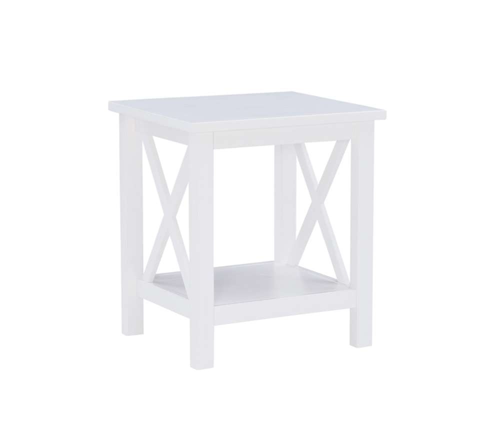 Linon Home Decor - Davis Antique White End Table - DV67AWHT01U veiw 1