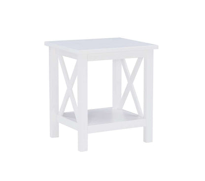 Linon Home Decor - Davis Antique White End Table - DV67AWHT01U veiw 1