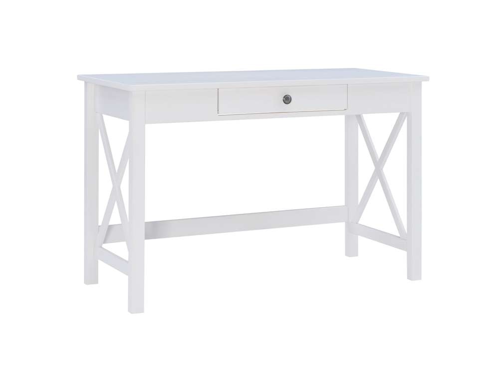 Linon Home Decor - Davis Antique White Laptop Desk - DV69AWHT01U veiw 1