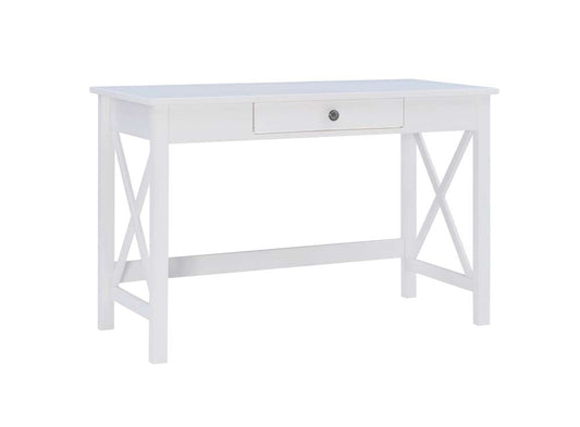 Linon Home Decor - Davis Antique White Laptop Desk - DV69AWHT01U veiw 1