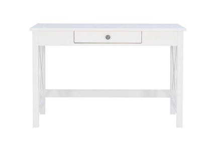 Linon Home Decor - Davis Antique White Laptop Desk - DV69AWHT01U veiw 2