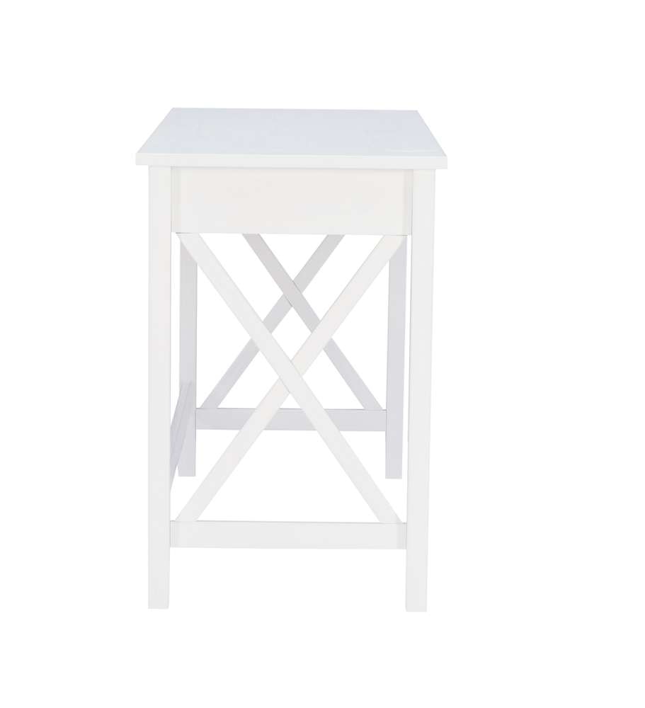 Linon Home Decor - Davis Antique White Laptop Desk - DV69AWHT01U veiw 3