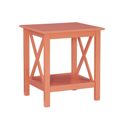 Linon Home Decor - Davis Coral End Table - DV67COR01U veiw 1