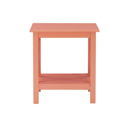 Linon Home Decor - Davis Coral End Table - DV67COR01U veiw 2