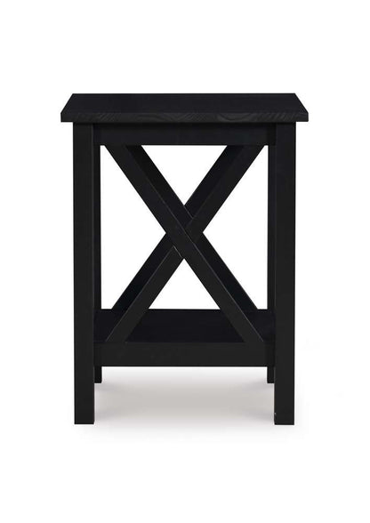 Linon Home Decor - Davis End Table, Black - DV67BLK01U veiw 3