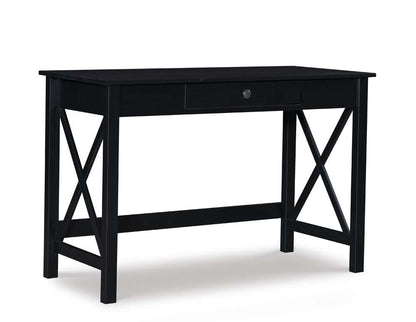 Linon Home Decor - Davis Laptop Desk, Black - DV69BLK01U veiw 1