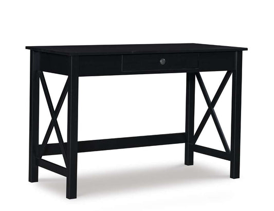 Linon Home Decor - Davis Laptop Desk, Black - DV69BLK01U veiw 1