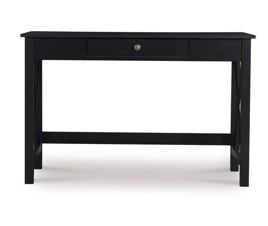 Linon Home Decor - Davis Laptop Desk, Black - DV69BLK01U veiw 2