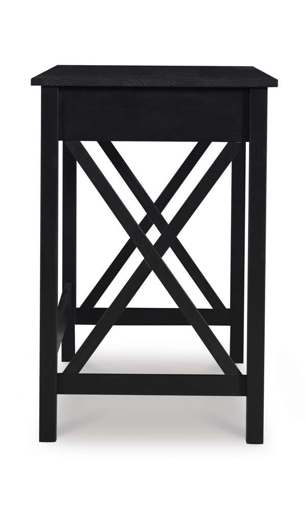 Linon Home Decor - Davis Laptop Desk, Black - DV69BLK01U veiw 3
