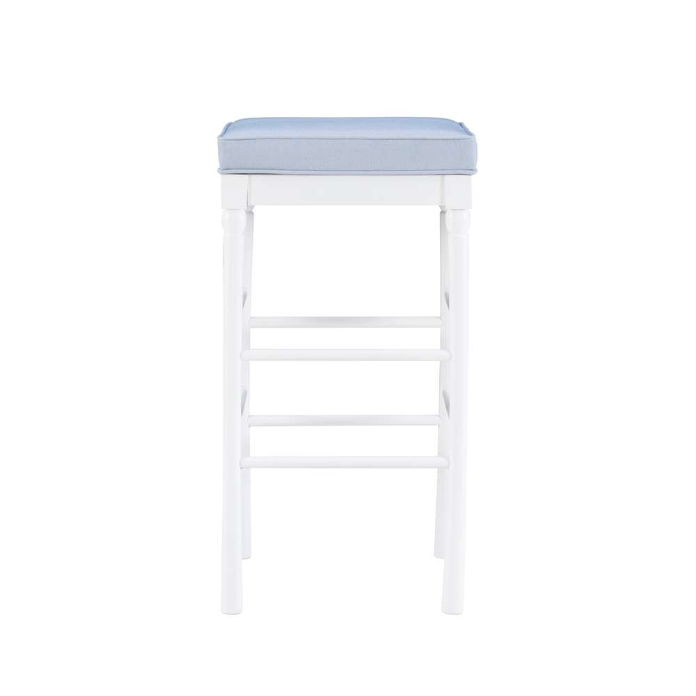 Linon Home Decor - Dehart Barstool White (Set of 2) - CH287WHT02ASU veiw 3
