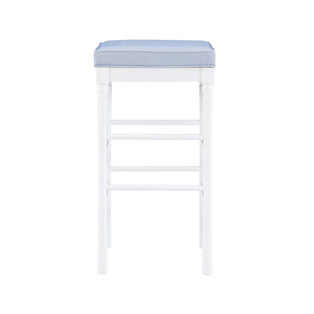 Linon Home Decor - Dehart Barstool White (Set of 2) - CH287WHT02ASU veiw 4