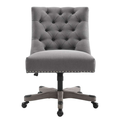 Linon Home Decor - Della Office Chair, Light Gray - OC094LGRY01U veiw 4