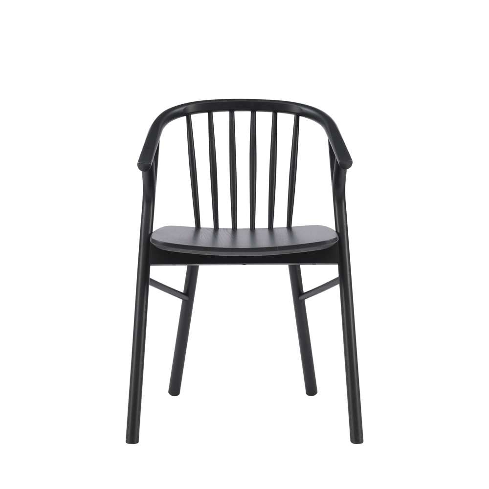 Linon Home Decor - Delmot Chair Black - CH279BLK01ASU veiw 2