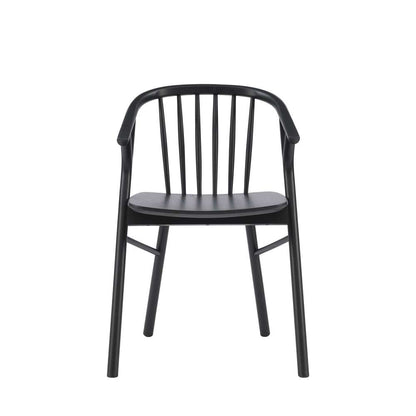 Linon Home Decor - Delmot Chair Black - CH279BLK01ASU veiw 2