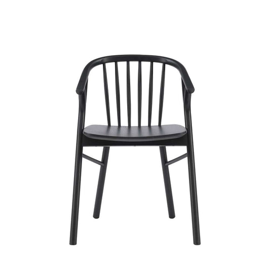 Linon Home Decor - Delmot Chair Black - CH279BLK01ASU veiw 2