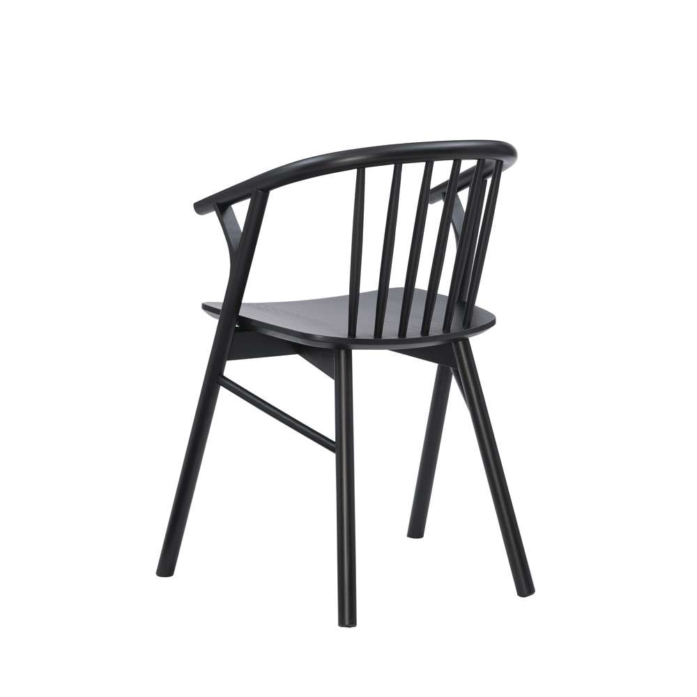 Linon Home Decor - Delmot Chair Black - CH279BLK01ASU veiw 4