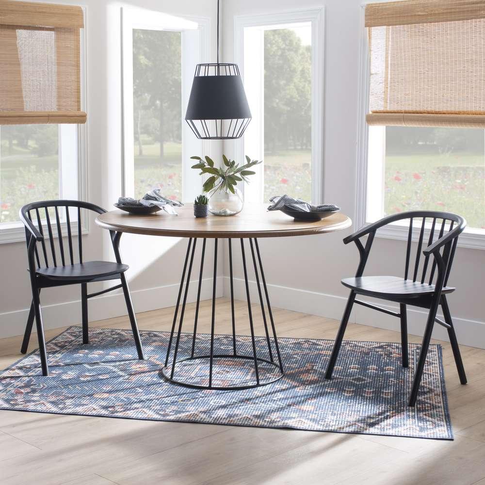 Linon Home Decor - Delmot Chair Black - CH279BLK01ASU veiw 6