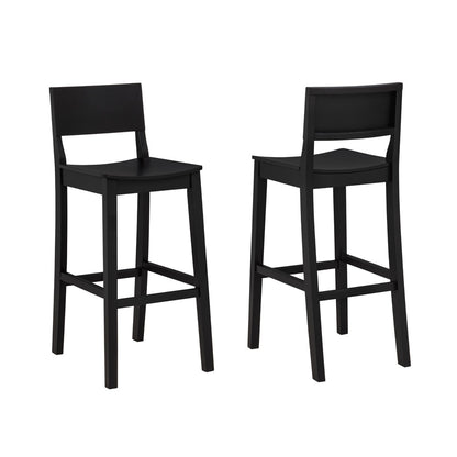 Linon Home Decor - Devin Bar Stool, Black (Set of 2) - BS279BLK02KD view 2