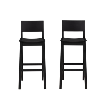 Linon Home Decor - Devin Bar Stool, Black (Set of 2) - BS279BLK02KD view 3