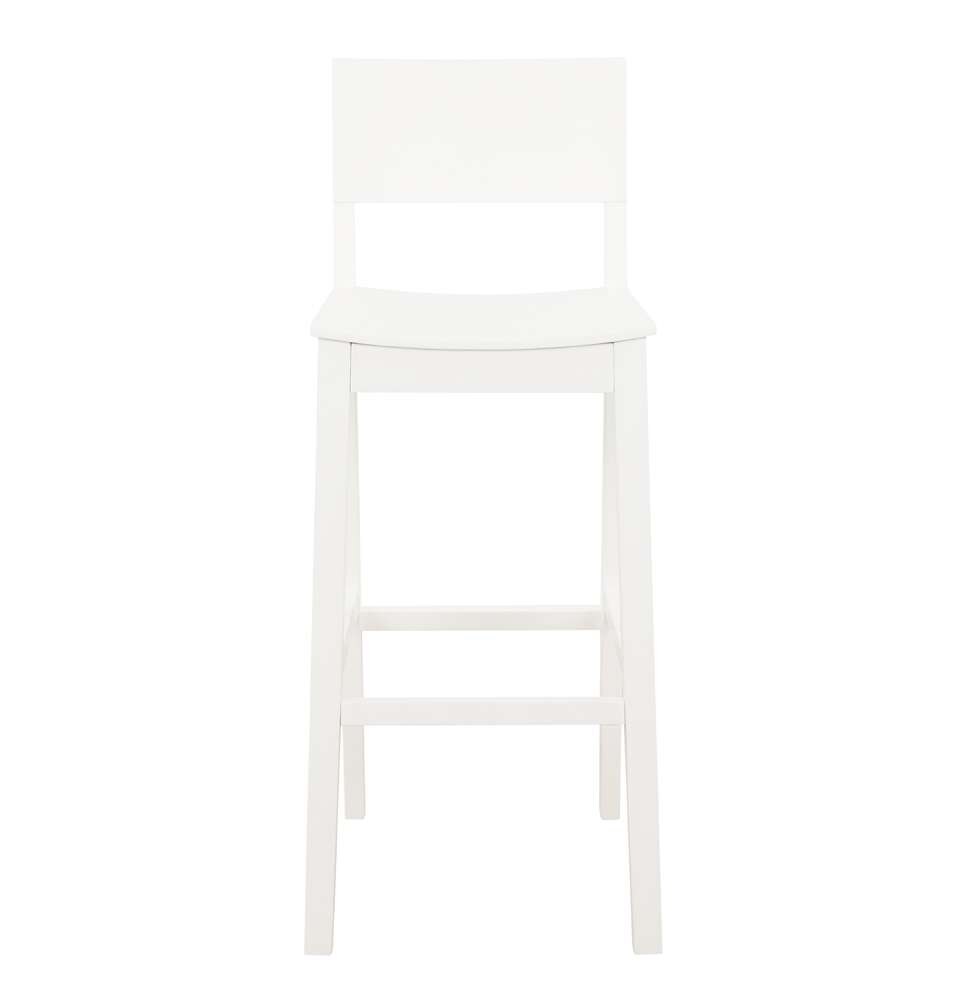 Linon Home Decor - Devin Bar Stool White (Set of 2) - BS279WHT02KD veiw 2