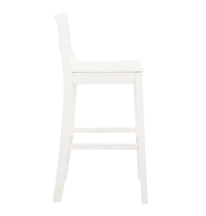 Linon Home Decor - Devin Bar Stool White (Set of 2) - BS279WHT02KD veiw 3