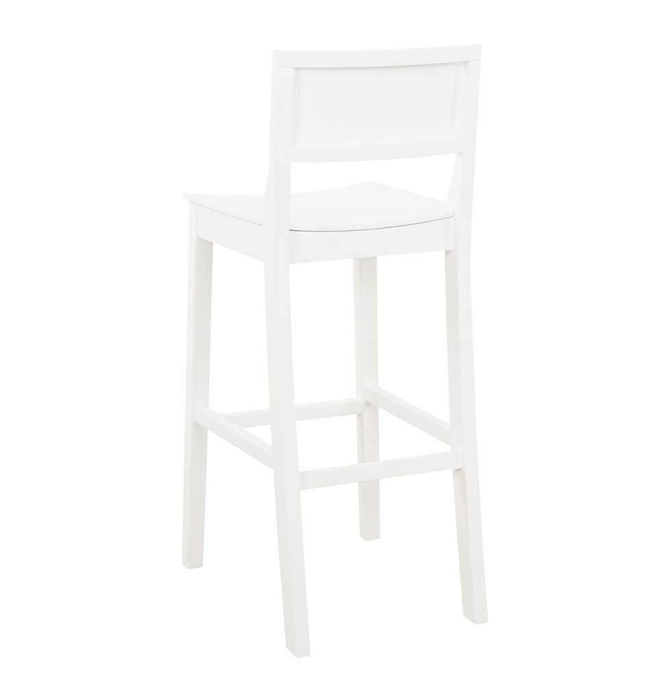 Linon Home Decor - Devin Bar Stool White (Set of 2) - BS279WHT02KD veiw 4