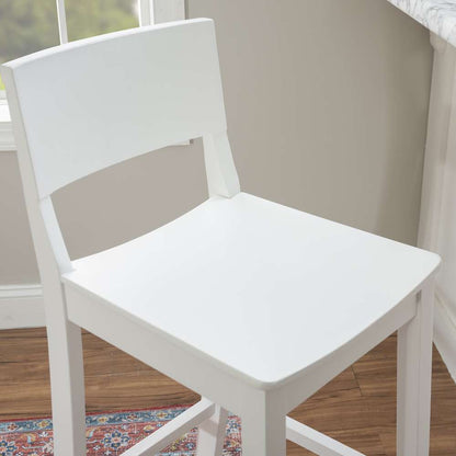 Linon Home Decor - Devin Bar Stool White (Set of 2) - BS279WHT02KD veiw 9
