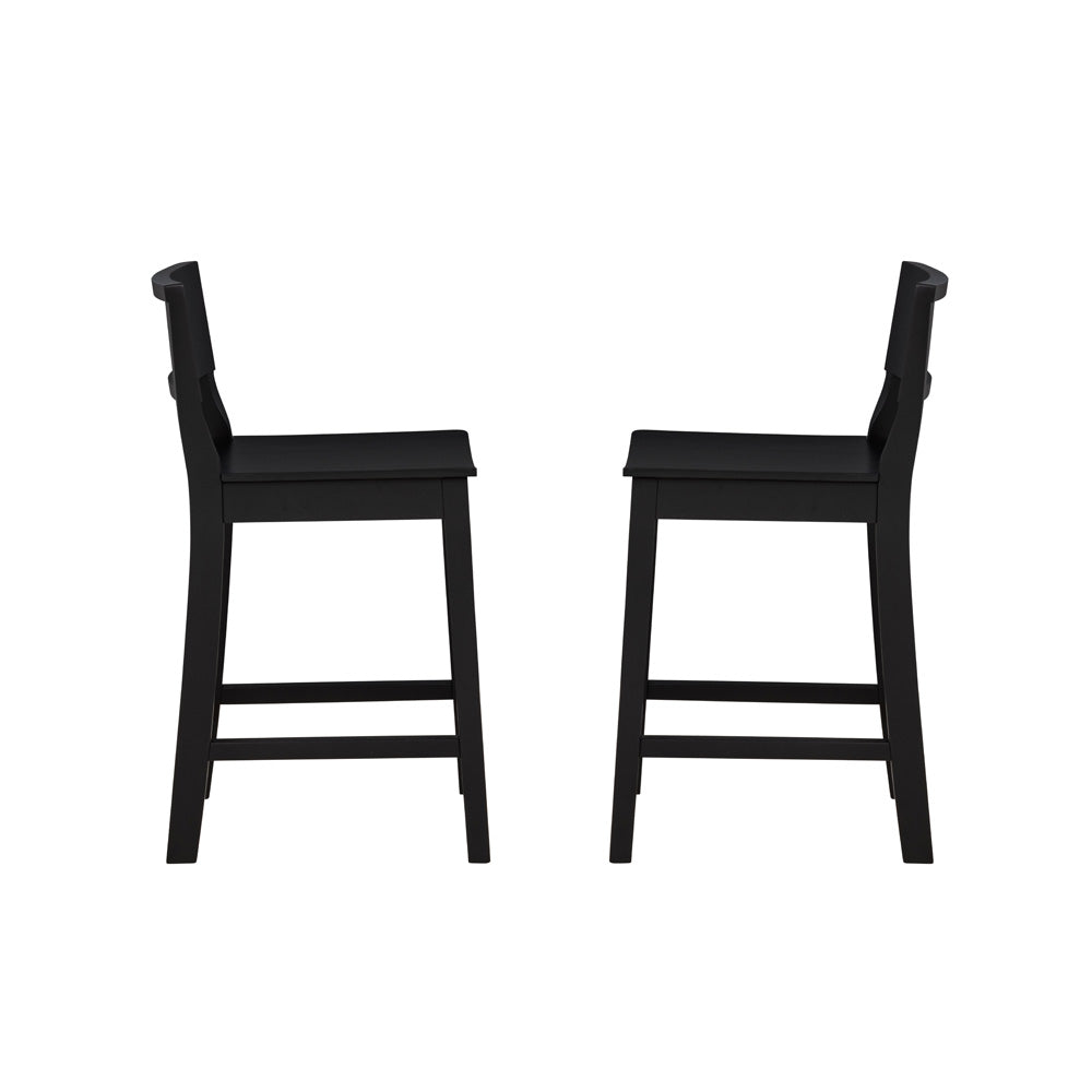Linon Home Decor - Devin Counter Stool, Black (Set of 2) - CS279BLK02KD view 4