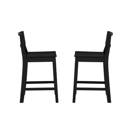 Linon Home Decor - Devin Counter Stool, Black (Set of 2) - CS279BLK02KD view 4