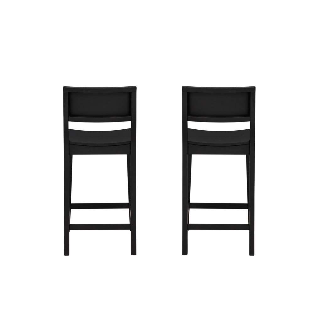 Linon Home Decor - Devin Counter Stool, Black (Set of 2) - CS279BLK02KD view 5