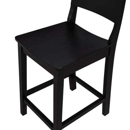 Linon Home Decor - Devin Counter Stool, Black (Set of 2) - CS279BLK02KD view 6