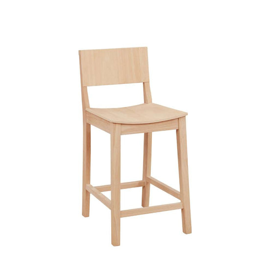 Linon Home Decor - Devin Counter Stool Unfinished (Set of 2) - CS279UNF02KD veiw 1