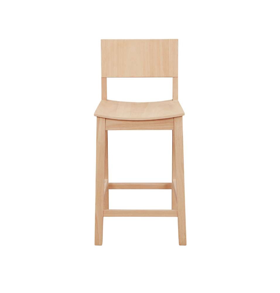 Linon Home Decor - Devin Counter Stool Unfinished (Set of 2) - CS279UNF02KD veiw 2
