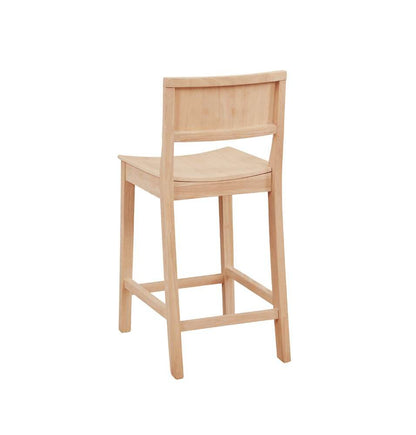 Linon Home Decor - Devin Counter Stool Unfinished (Set of 2) - CS279UNF02KD veiw 4