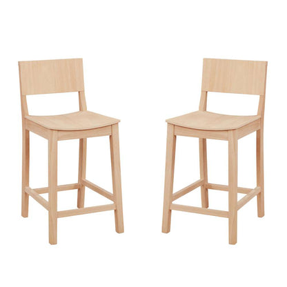 Linon Home Decor - Devin Counter Stool Unfinished (Set of 2) - CS279UNF02KD veiw 6